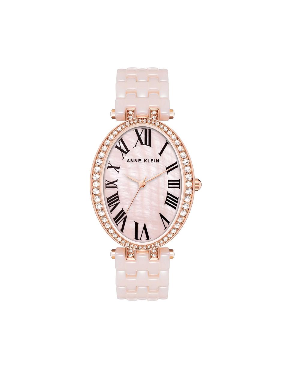 Céramique Anne Klein Oval Bracelet Watch   | CWQ-1964016